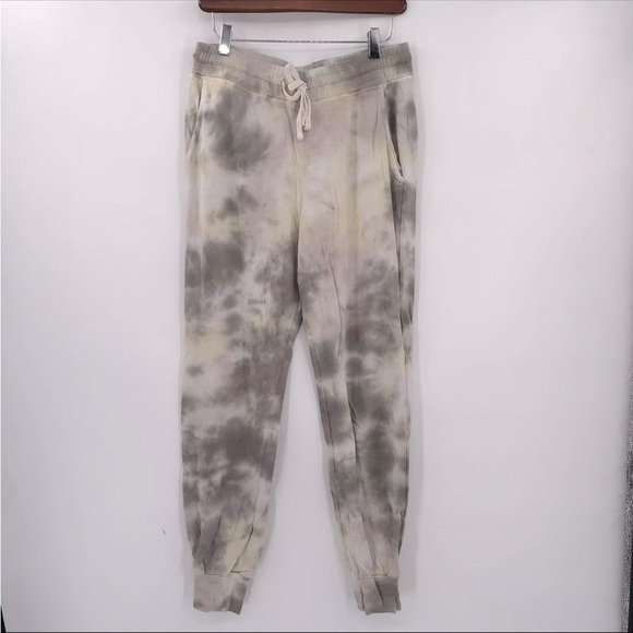 SUNDRY EVEREVE Tie Dye Jogger Pants Drawstring waist Lounge Comfy Jogger size S - Picture 7 of 11